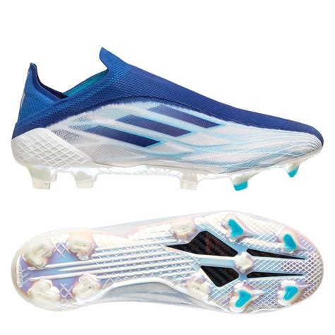 adidas x speedflow .1 fg diamond edge - wit/navy/blauw|adidas x speedflow.